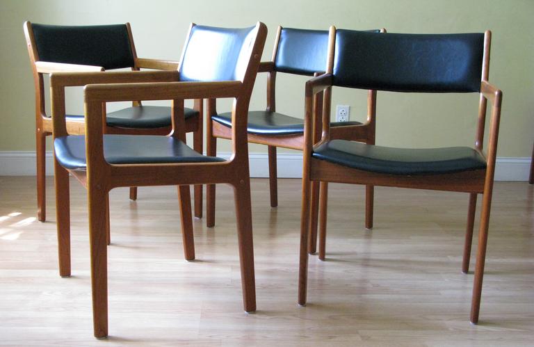 D scan teak discount chairs