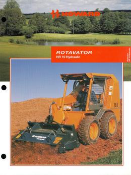 Howard Rotavator Model HR10 Hydraulic Brochure