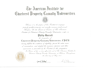 Phil Barrett CPCU Certificate