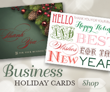 Shop Business Holiday Cards