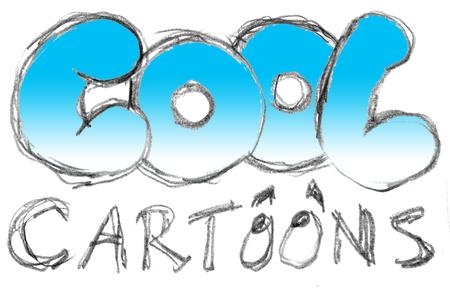cool cartoon logo design