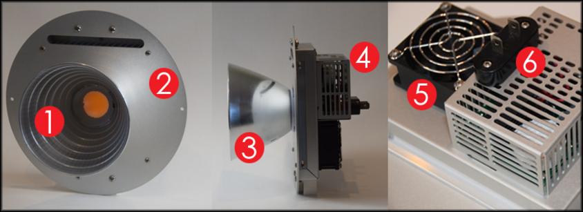 Key Features of the RP64 Par64 LED replacement lamp