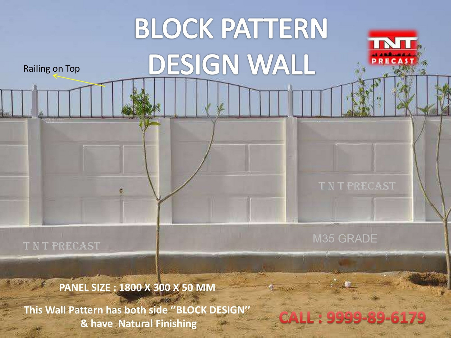 Precast Boundary Wall in Delhi , M35 Compound Wall Manufacturer ...