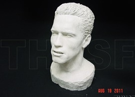 Terminator Bust Life Size 1:1 Arnold Schwarzenegger