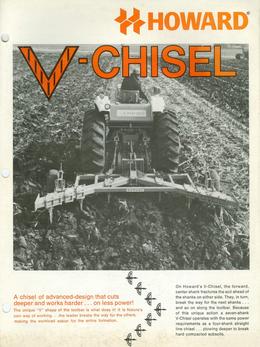 Howard V-Chisel Brochure