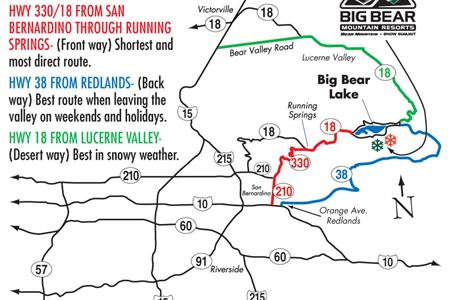 Directions To Big Bear Via Hwy 38 Road Conditions