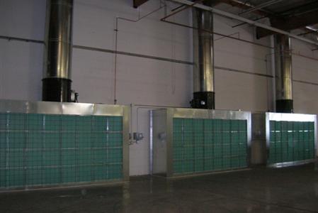 paint exhaust booths truck spray