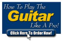 Learning to play guitar