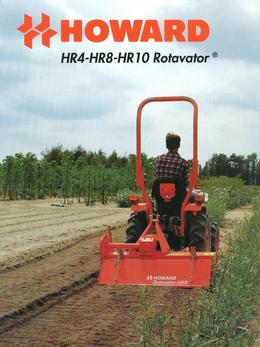 Howard Rotavator Models HR4-HR8-HR10 Brochure