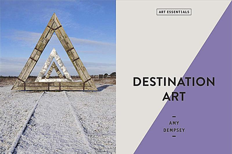 The cover image of Destination Art publication by Amy Dempsey.