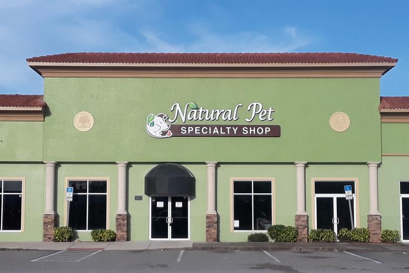 Natural deals pet stores