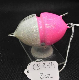  Fishing baits Pink Wooden Egg Type Casting Bobber - 2 1/4  Large - Made in USA rvbn-1-2-628 : Sports & Outdoors