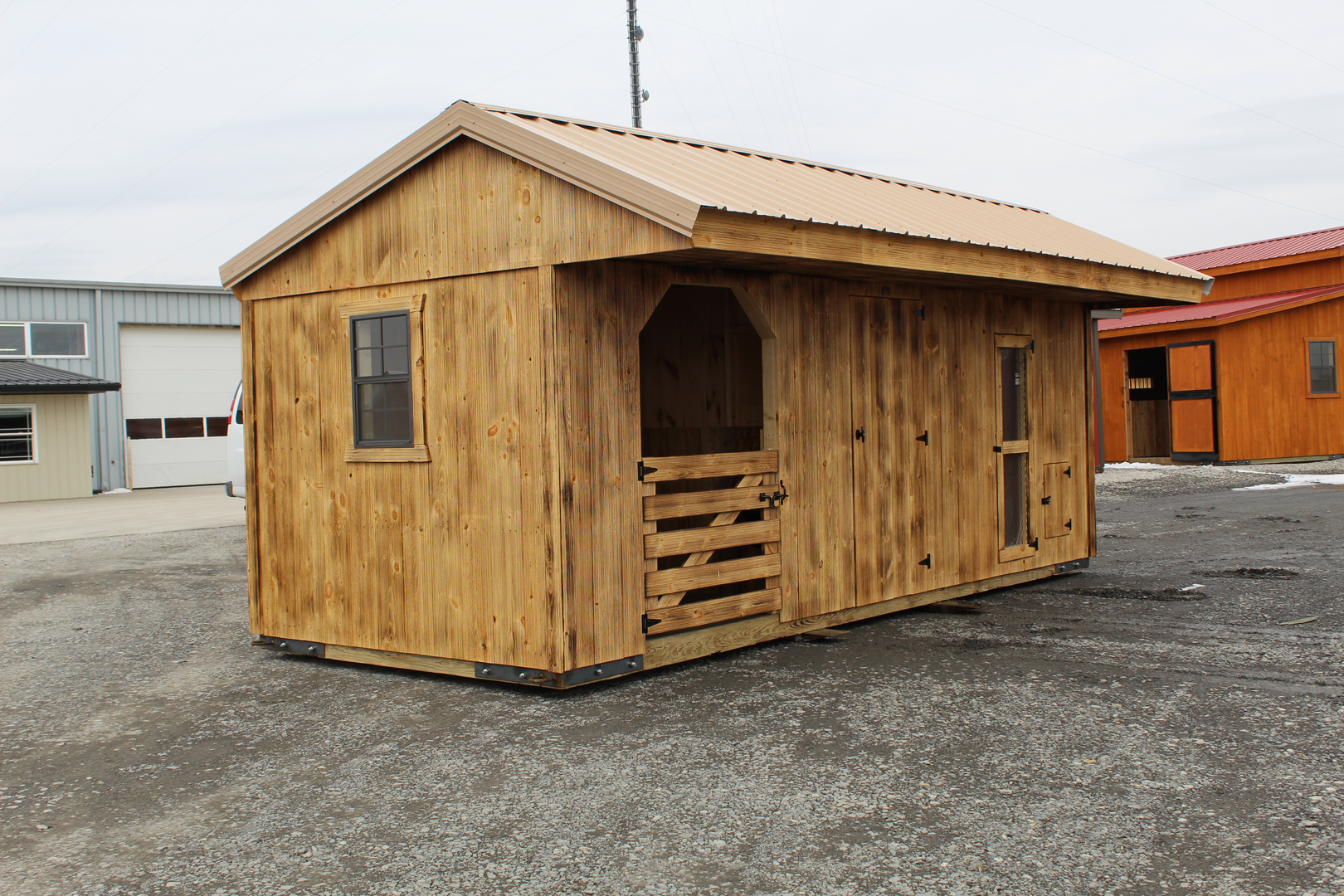 Goat Sheds Mini Barns And Shed Construction Millersburg Ohio