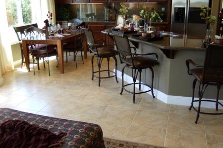 tile flooring kitchen living room dining room travertine ceramic tile