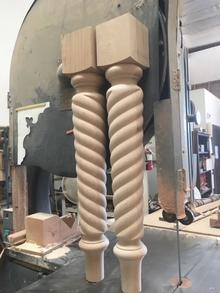 Custom twist legs