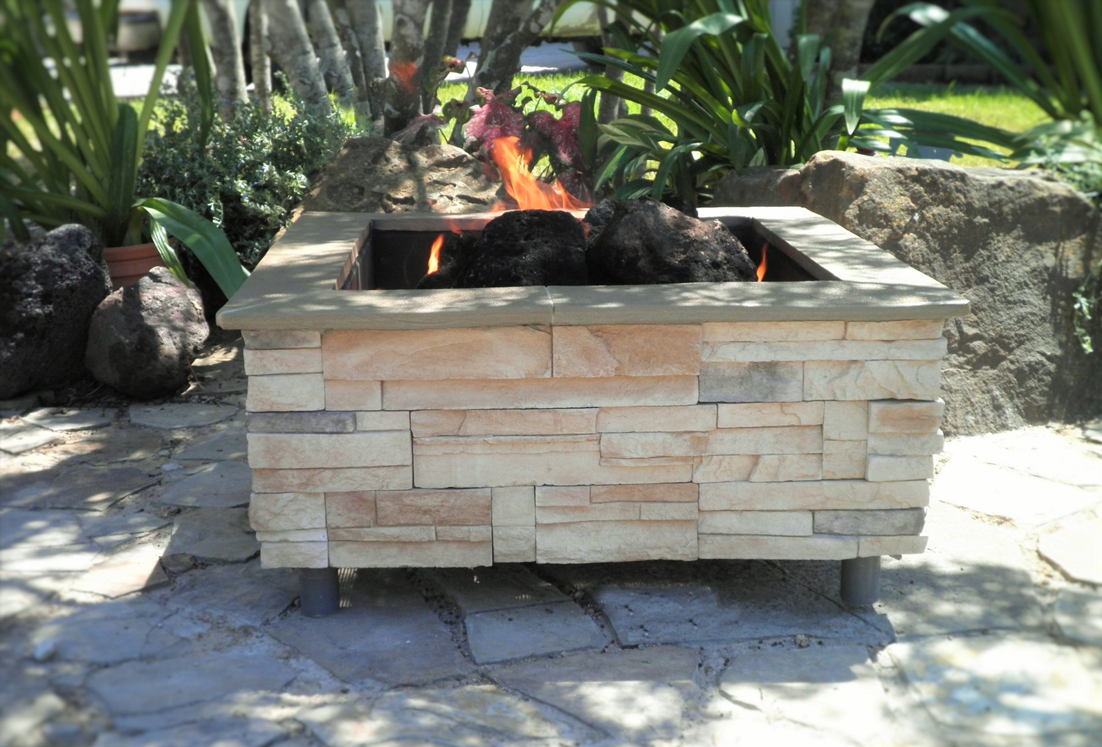 Mountain Ledge Fire Pit Firescapes Inc