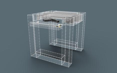 DIY secret hidden compartment end table. Hide a gun secret compartment. www.DIYeasycrafts.com
