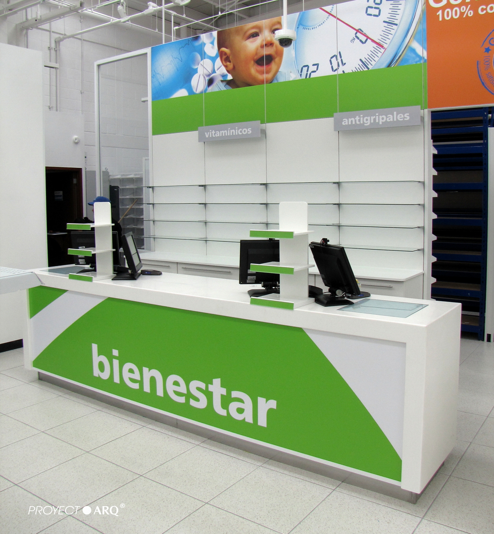 Muebles para farmacias