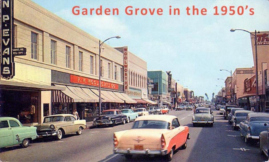Junk Cars Garden Grove 1950's