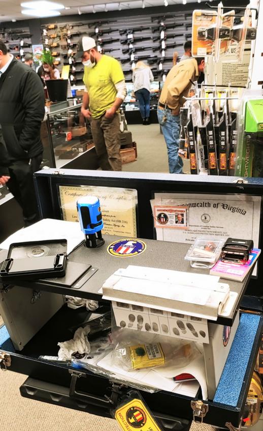 HPS Gun Shop Fingerprint Set Up