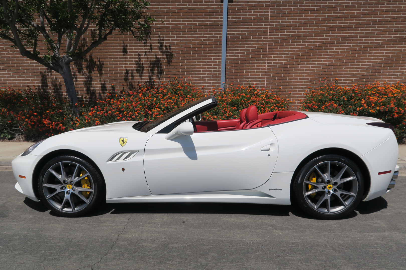 2012 Ferrari California White Red For Sale San Diego California