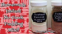 Homemade no cook instant pudding mix recipe, noreen's kitchen
