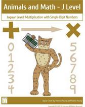 Preschool & K eBook 'Animal and Math' series #10: Multiplication with Single-Digit Numbers.