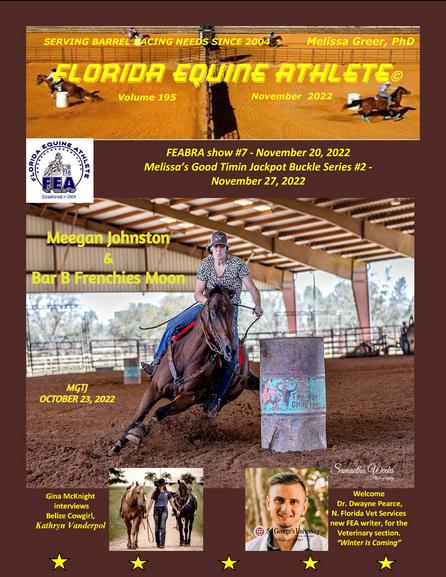 Florida Equine Athlete; FEA