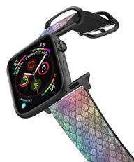 rainbow mermaid scales Apple Watch band