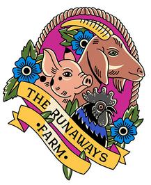 Logo for runaways farm