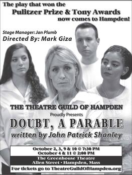 The Theatre Guild of Hampden Presents Doubt