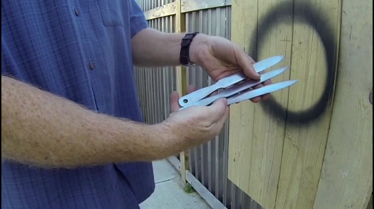 how to make homemade throwing knives