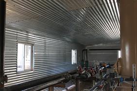 oil field shed interior
