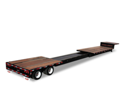 Extendable Drop Flat Trailer
