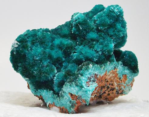 Aurichalcite crystals 79 Mine, Dripping Spring Mountains, Gila Co., Arizona