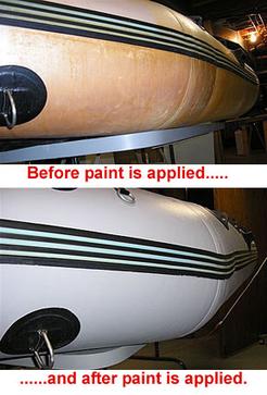 Liquid Rubber Inflatable Boat Repair