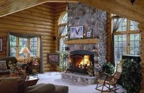 Log Home Fireplaces - Local Chimney Sweep Fireplace Sweep Dryer Vent Cleaning Repair