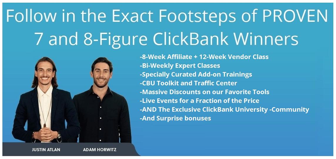 CU Affiliate Marketing - Learn from 7 and 8-figure ClickBank Winners
