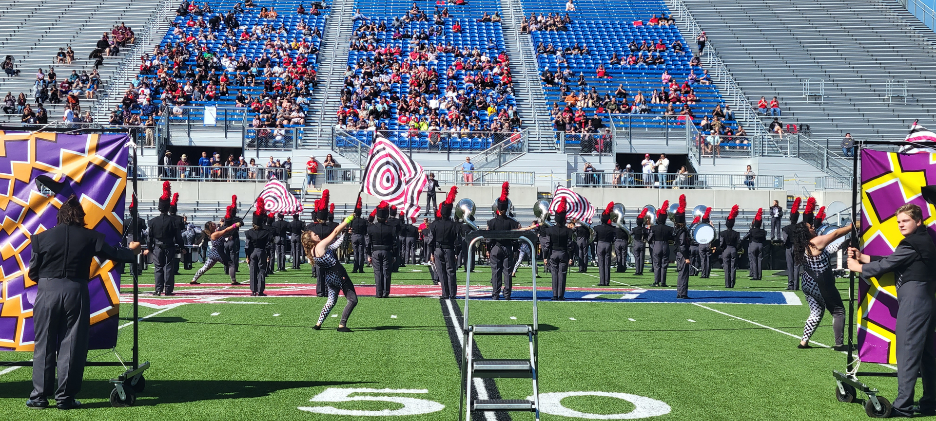 Color Guard & Twirlers : Texas State University Bands : Texas