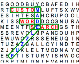 customized word search puzzle