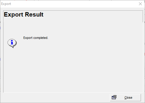 XML Primavera P6 export result complete