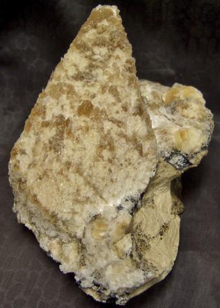 fluorescent calcite, asphaltum, Clay Center, Ottawa County, Ohio, ex Robert Batic, ex Kohnowich