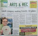 Canada 150 plates in the news