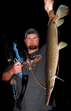 Bowfishing Spotted Gar Florida