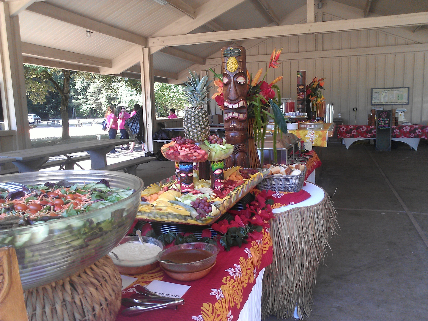 Luau Party - Hawaiian Style Buffet, Catering Event