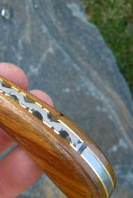 How to make handles and custom knife spine work. www.diyeasycrafts.com
