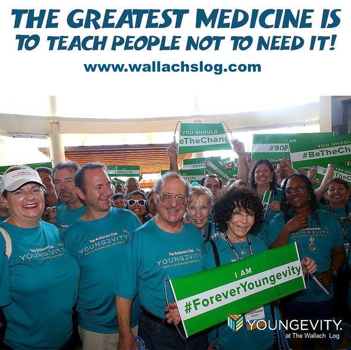 The Greatest Medicine is to Teach People Not to Need it!