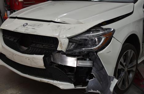 Mercedes-Benz Collison Damage
