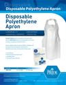 MedPride Disposable Polyethylene Apron