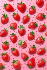 Sweet Strawberry Serenade: A 6x9 Notebook with 120 Lined Pages for Art, Schoolwork, and Journaling Delights